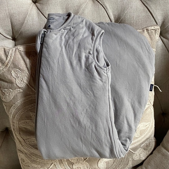Halo Super Soft SleepSack in Gray (bamboo viscose) - Picture 2 of 3